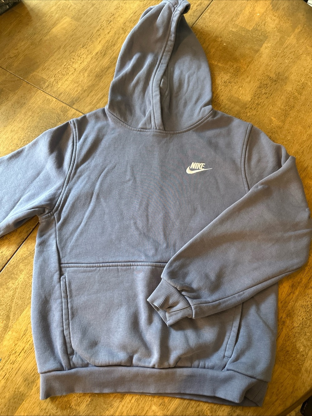 Nike Men’s Hooded Pullover Sweatshirt - Slate Blue